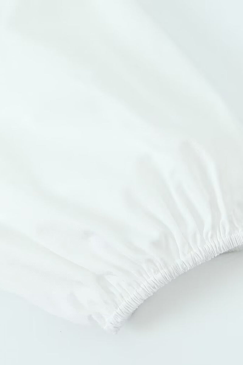 Bow-Detail Long-Sleeve Shirt