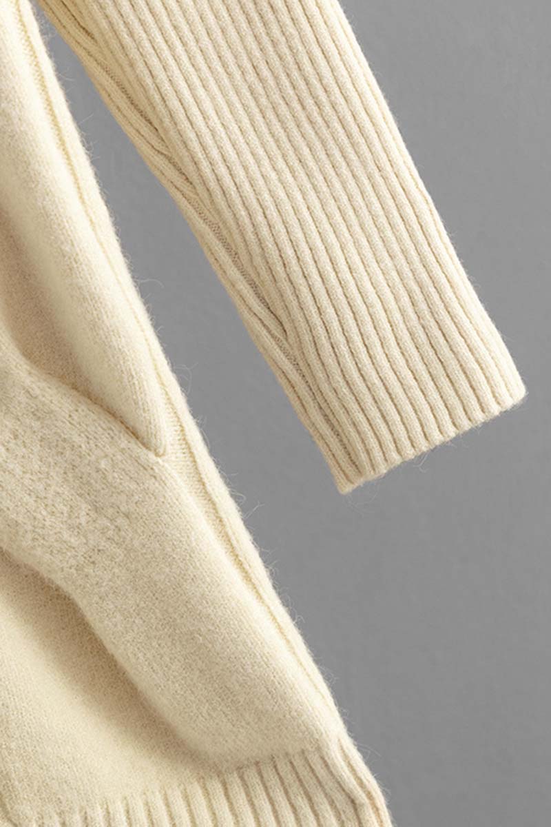 Cable Knit Sweater Dress