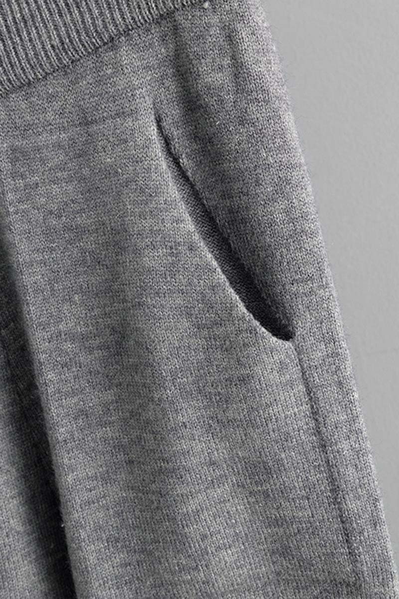 Cable Knit Pullover and Pants Set