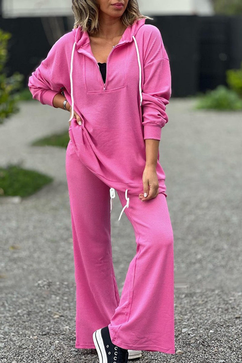 Casual Oversized Hoodie Set