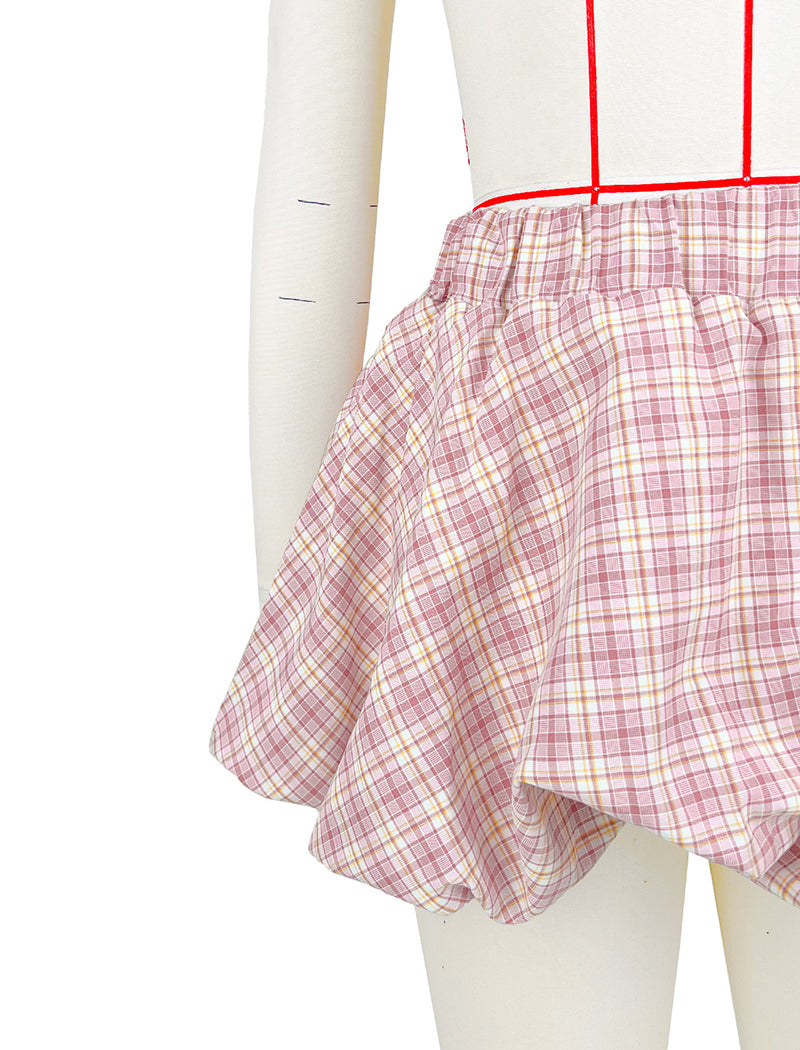 Plaid Mini Skirt