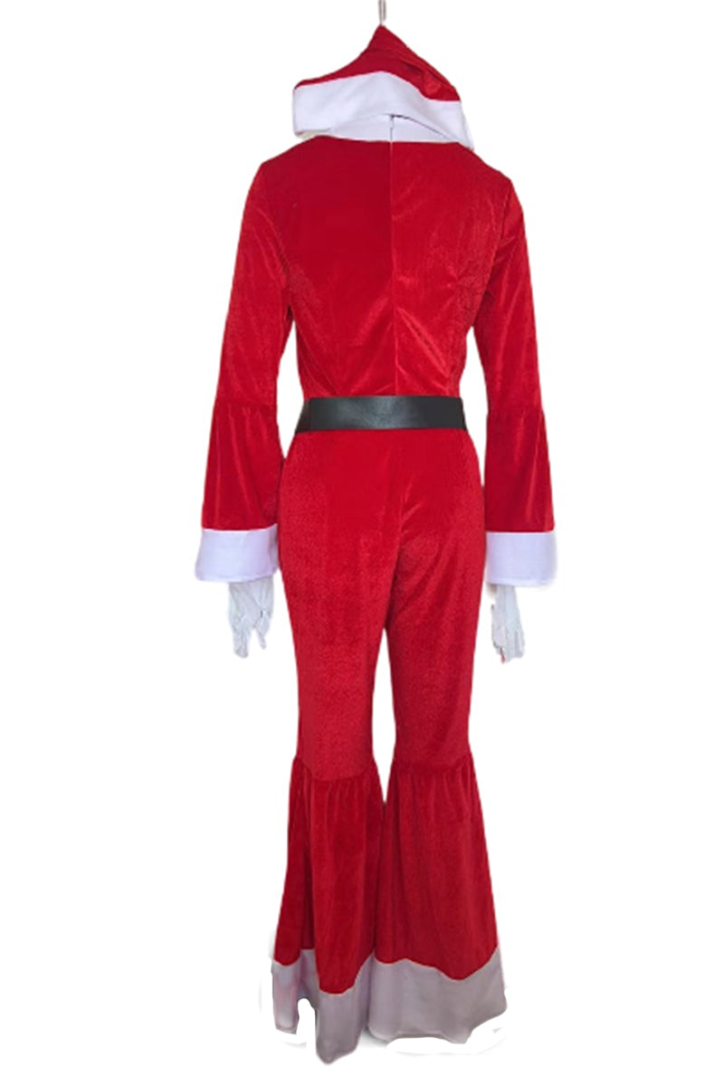 Santa Flare Sleeve Jumpsuit