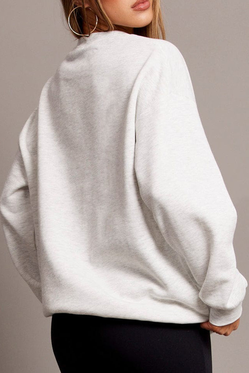 Bow Graphic Pullover Top
