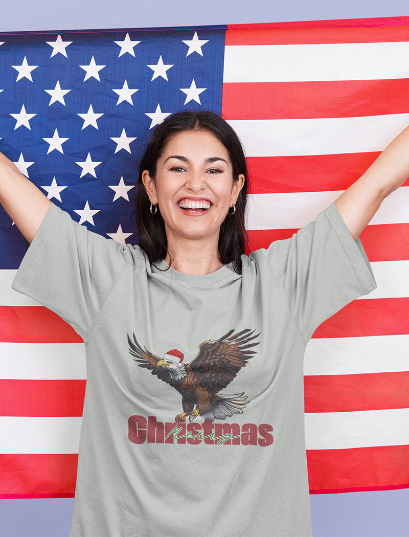 Holiday Eagle Graphic Tee