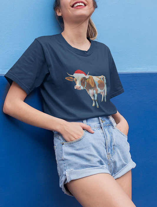 Festive Cow Tee