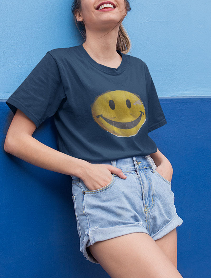 Smiley Face Graphic Tee