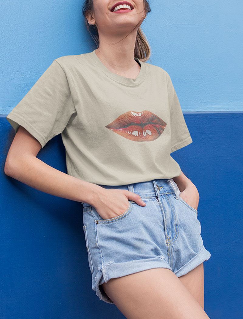 Lip Print Tee