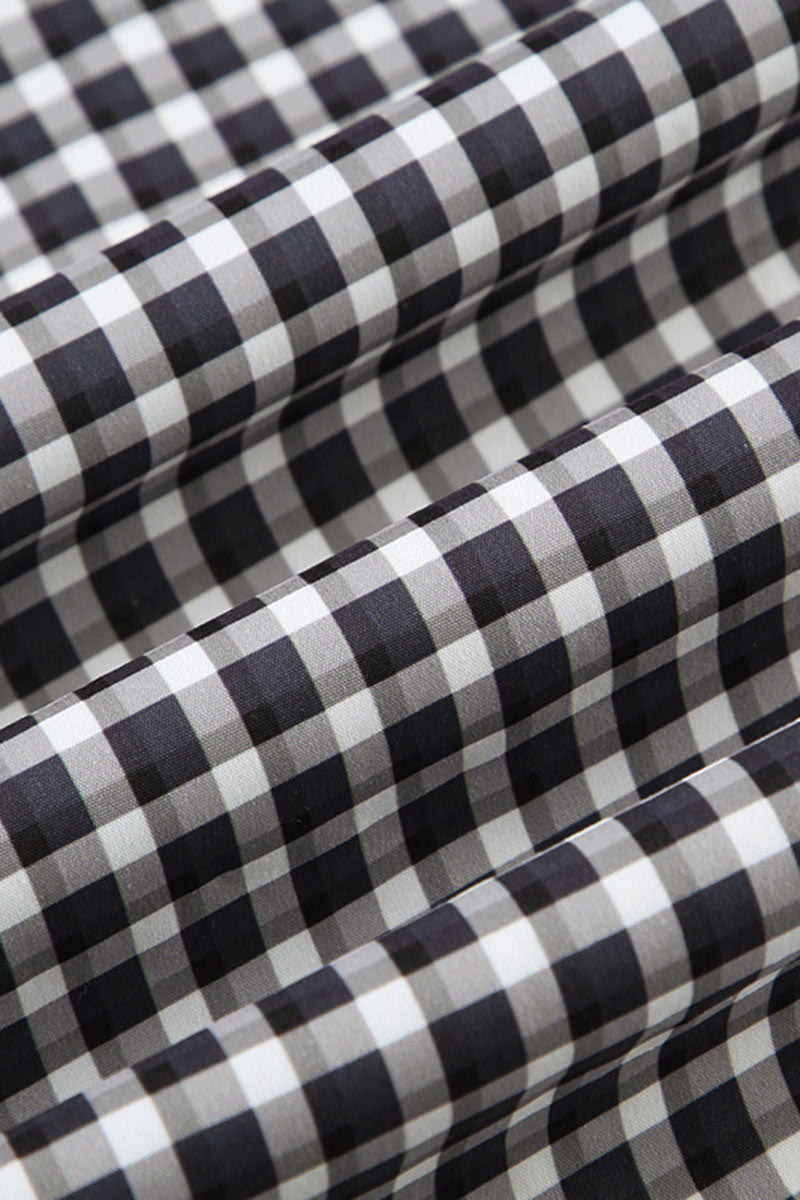 Checkered Drawstring Pajama Pants