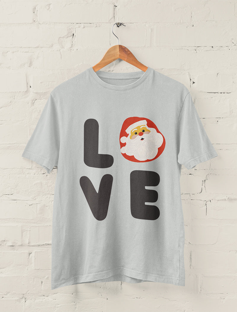 Santa "LOVE" Graphic Tee