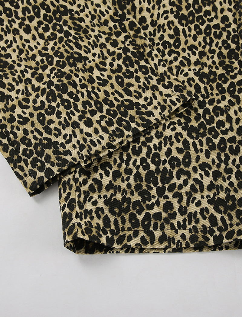 Vintage Leopard Print Pants