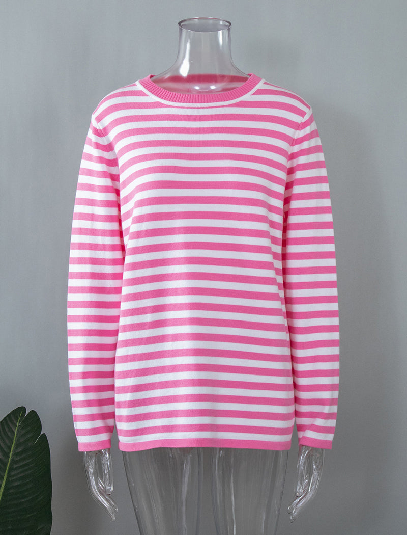 Striped Pullover Sweater