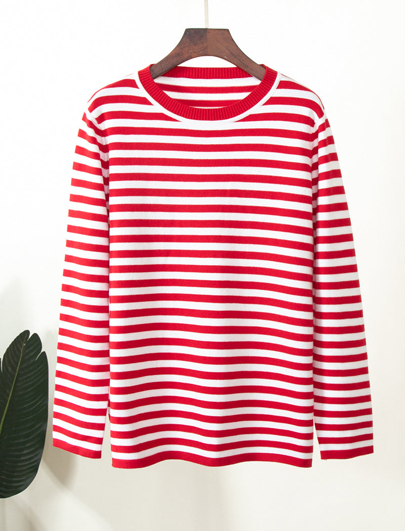 Striped Pullover Sweater