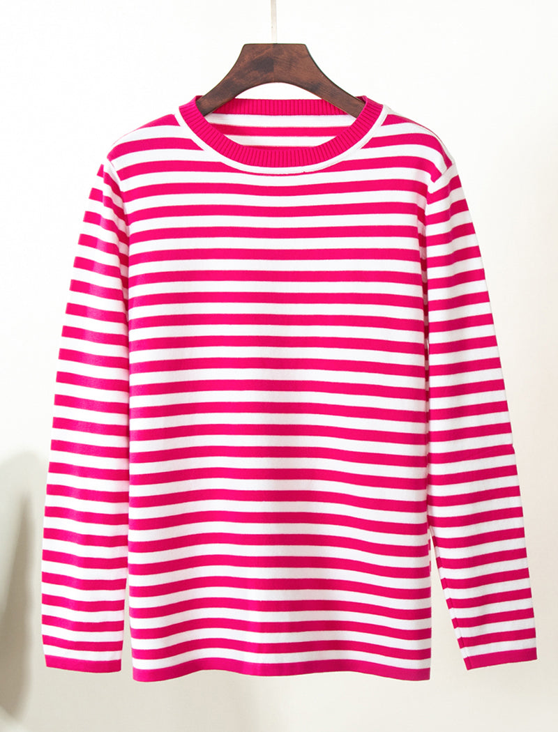 Striped Pullover Sweater