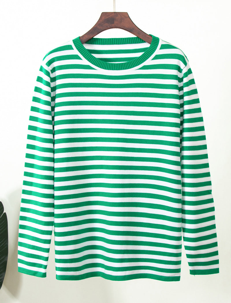 Striped Pullover Sweater