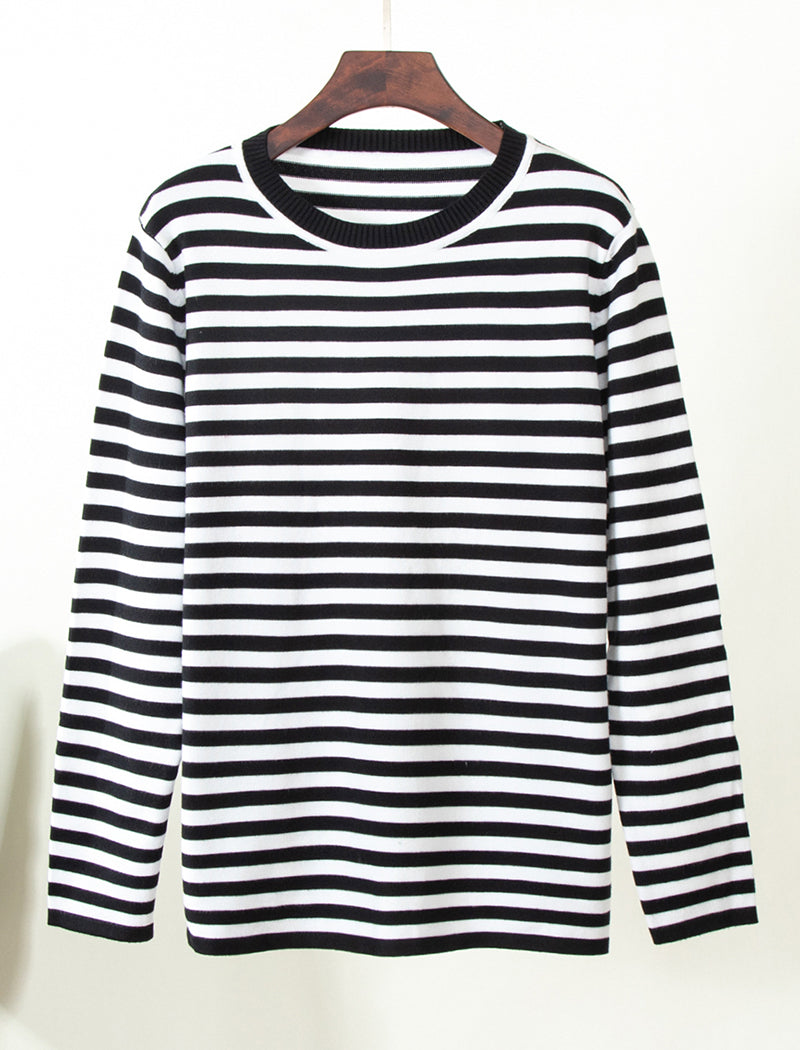 Striped Pullover Sweater