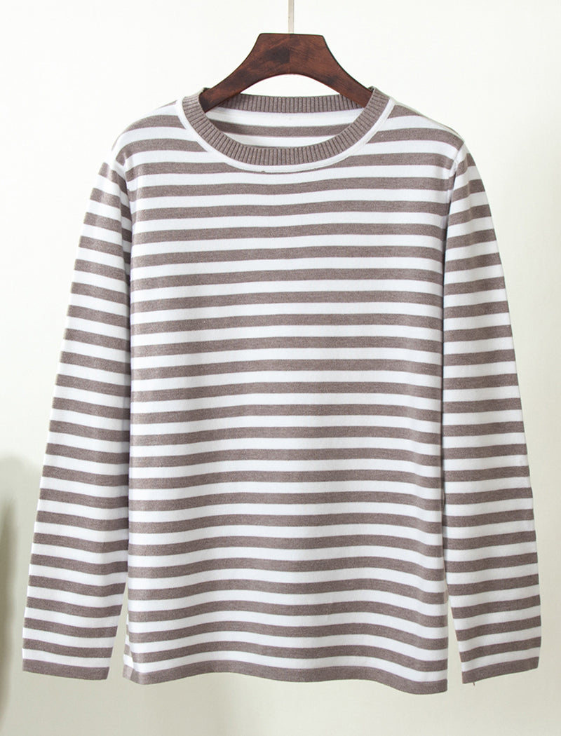 Striped Pullover Sweater