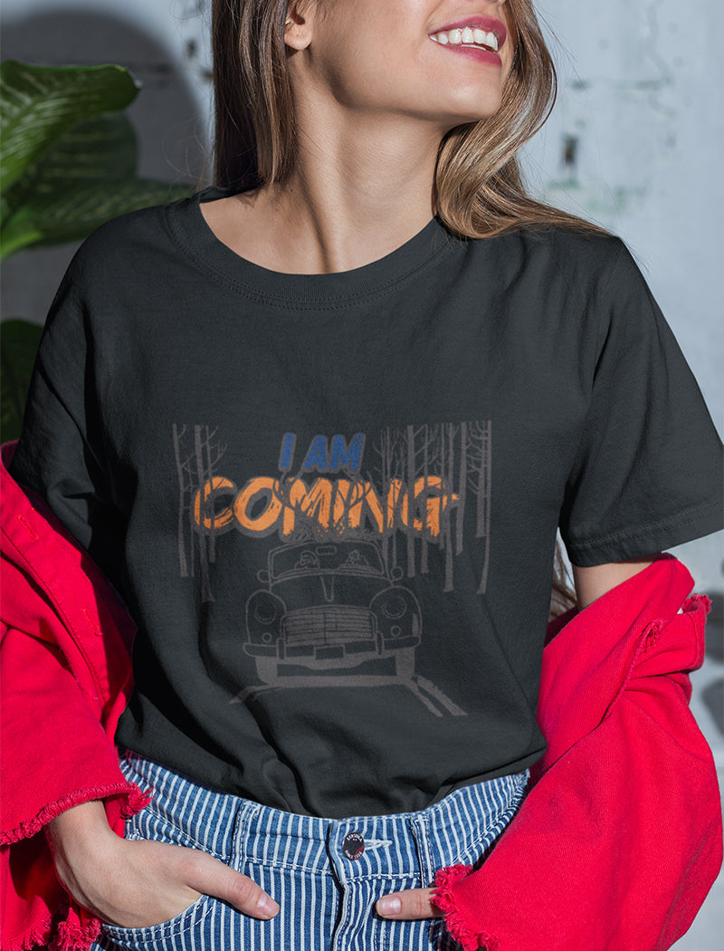 I Am Coming Car Graphic Tee