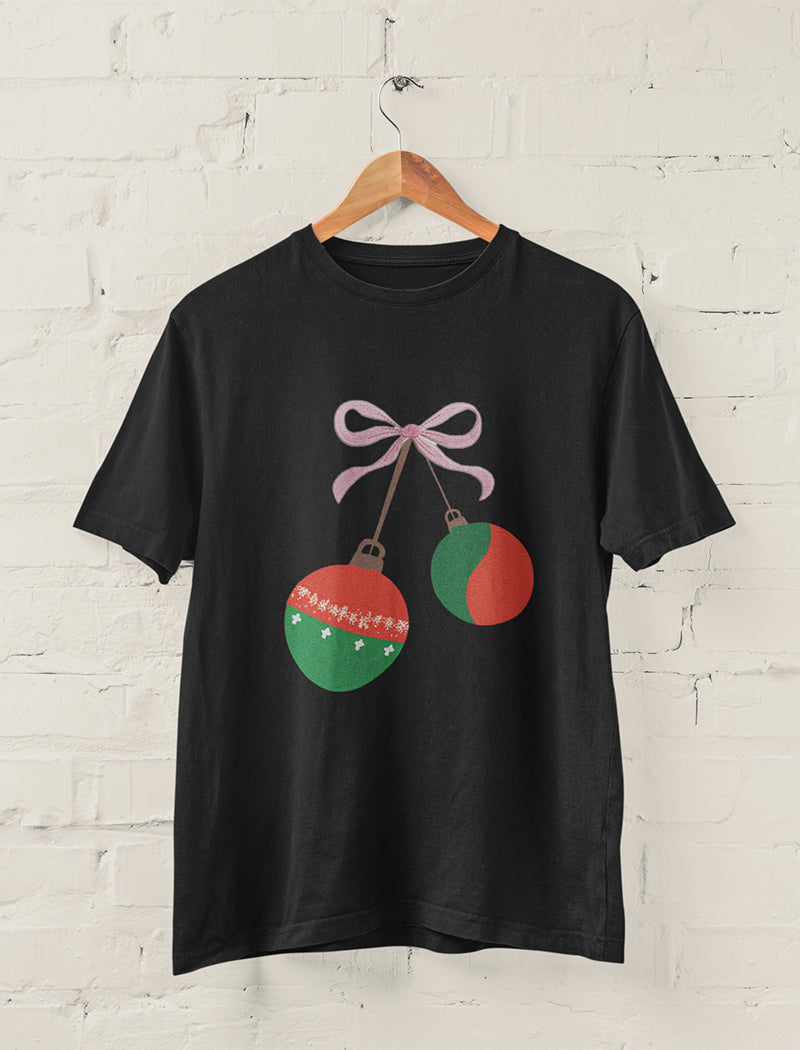 Holiday Ornaments Graphic Tee