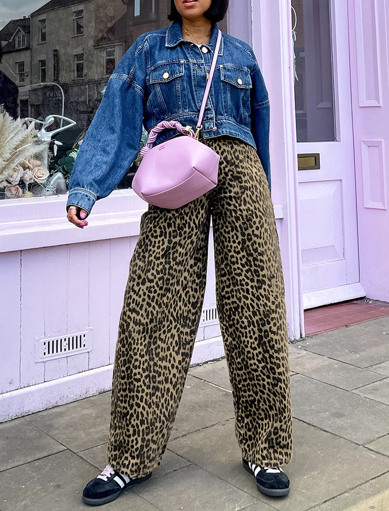 Vintage Leopard Print Pants