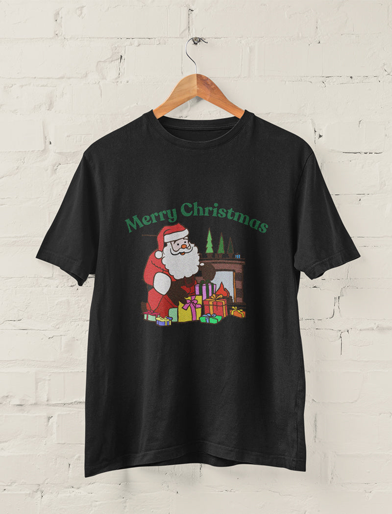 Merry Christmas Santa Graphic Tee