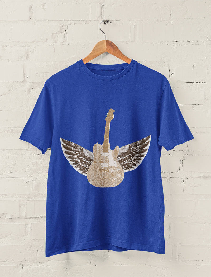 Guitar with Wings Graphic Tee