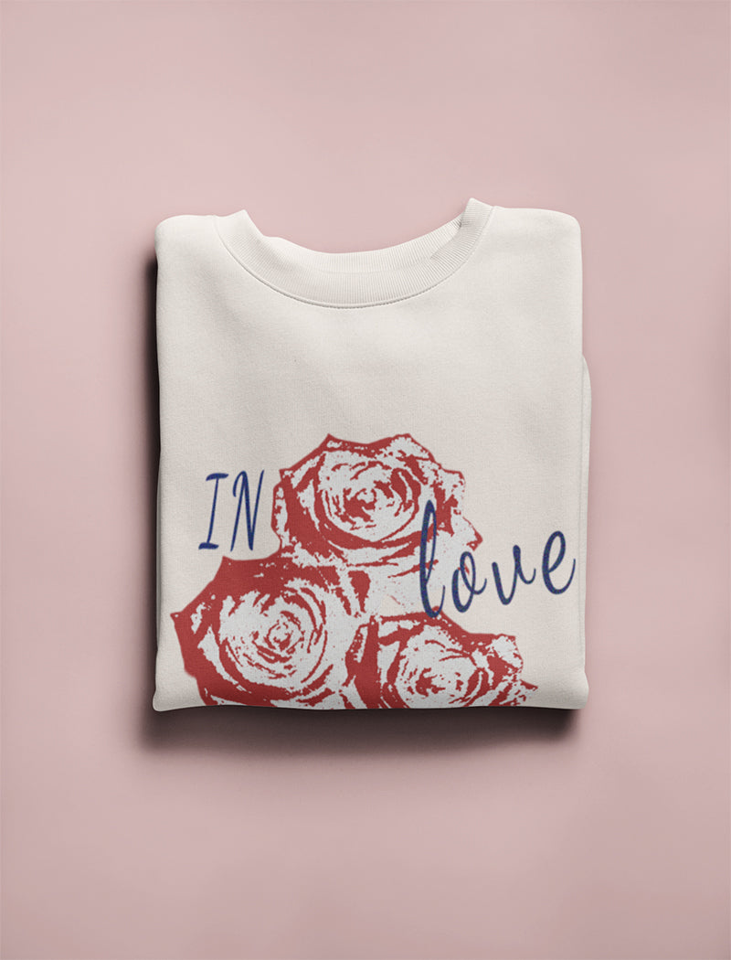 In Love Rose Trio Tee