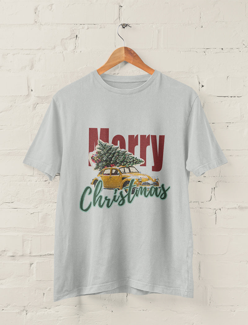 Holiday Car Christmas Tree Graphic Tee