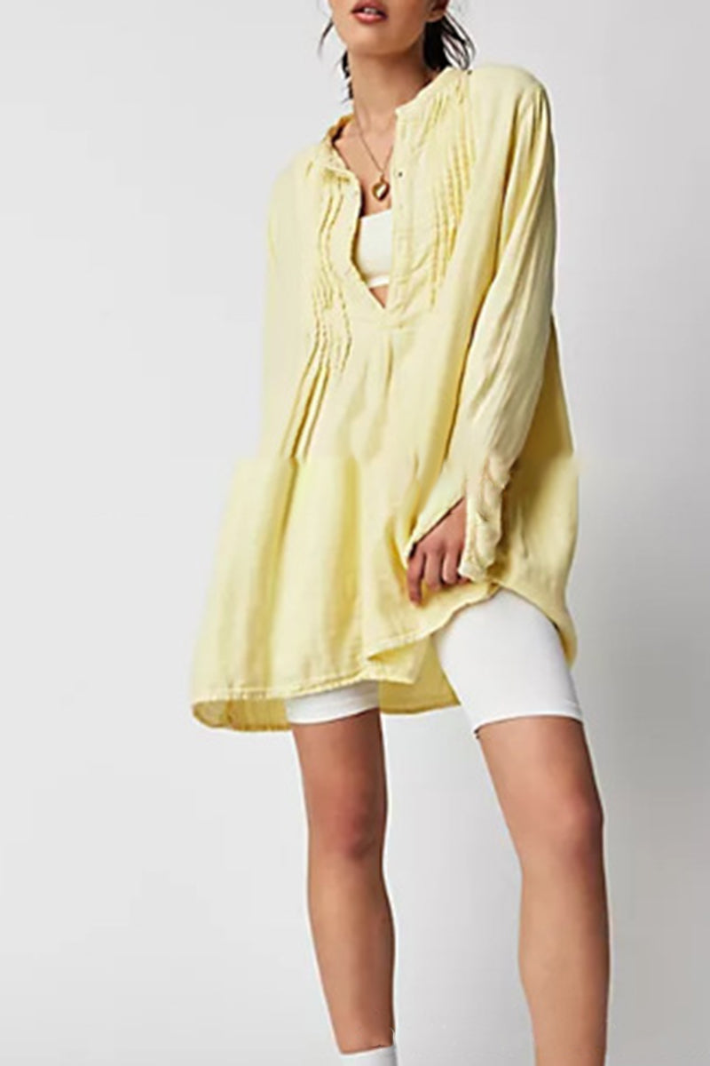 Button-Up Long Sleeve Shirt