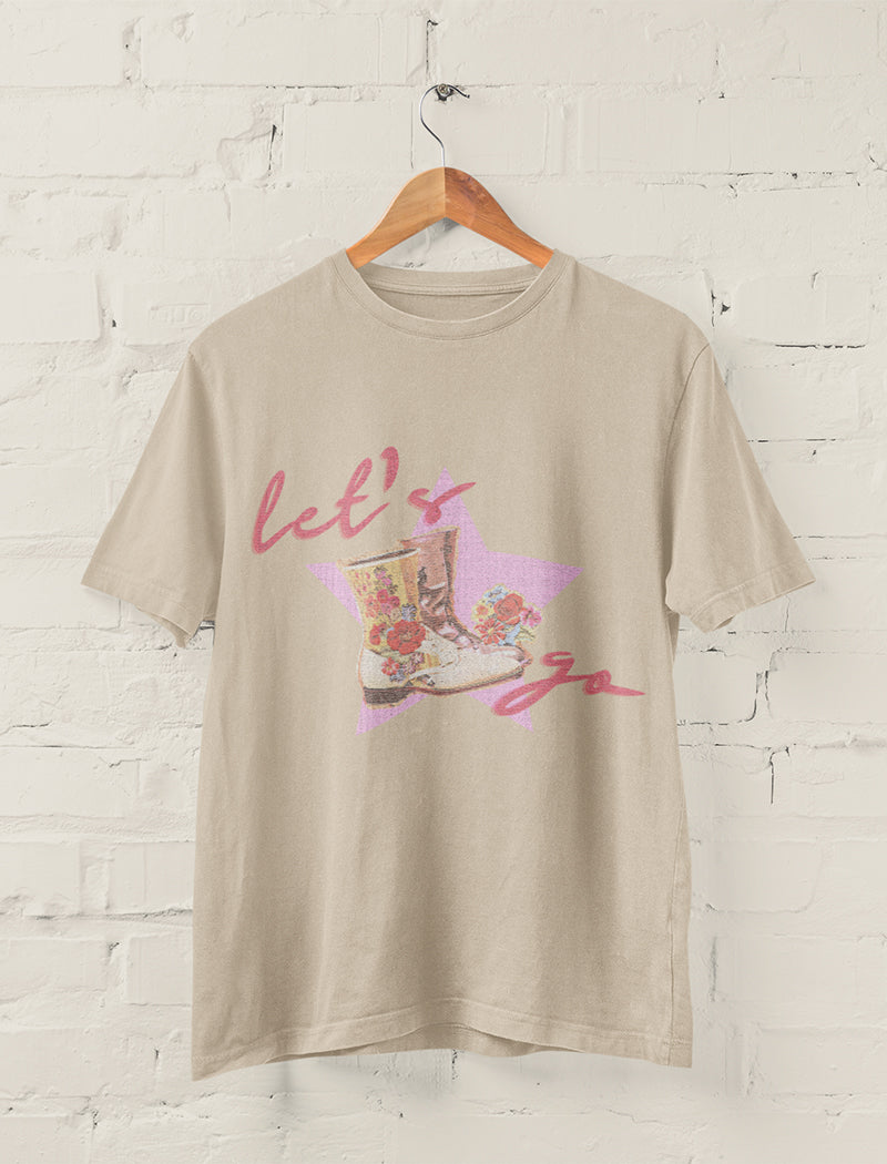 Let's Go Boots Graphic Tee