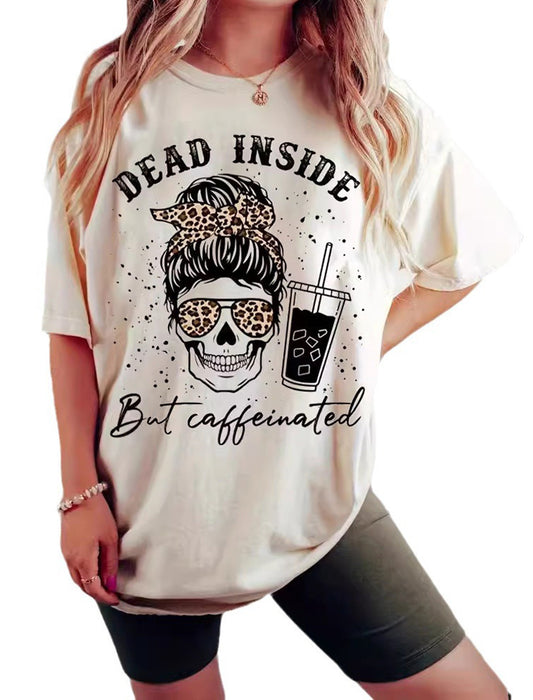 Skeleton Coffee Lover Tee