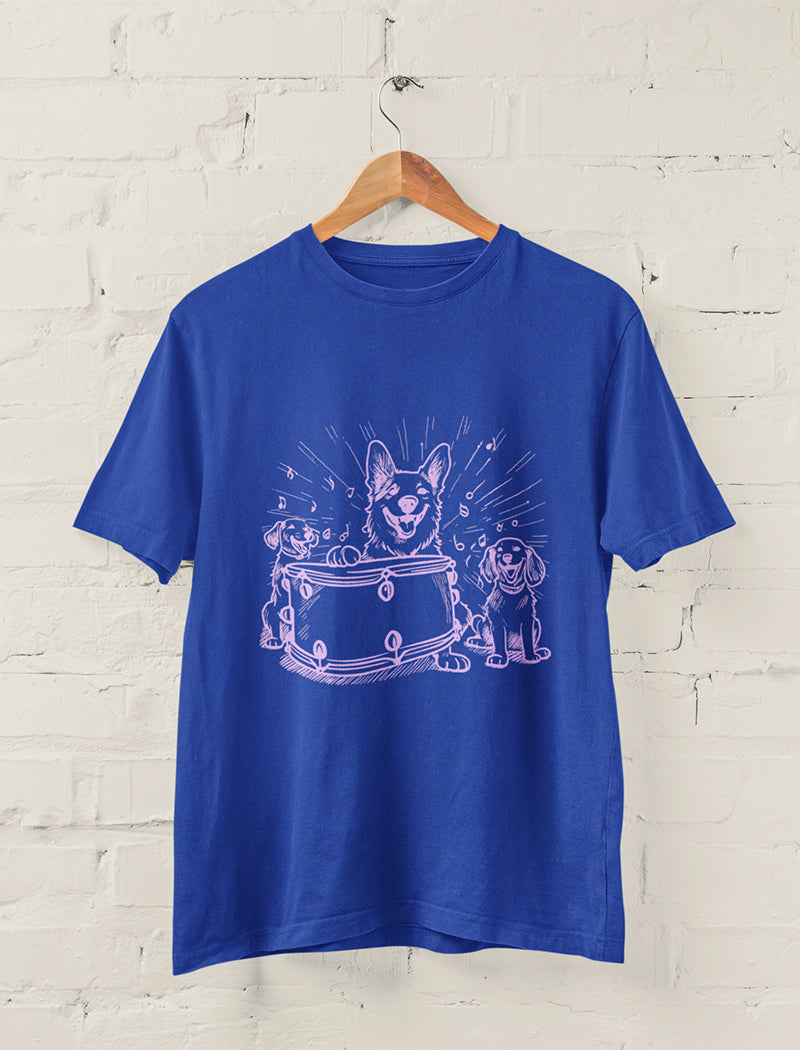 Dog Band Drummer Tee