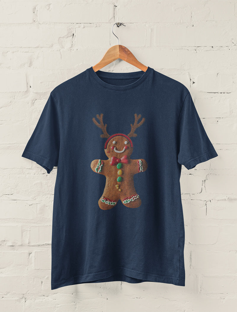 Gingerbread Reindeer Tee