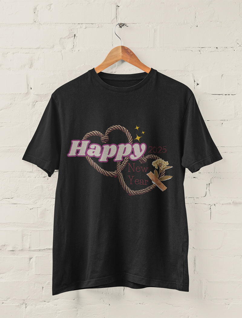 Happy New Year Heart Tee