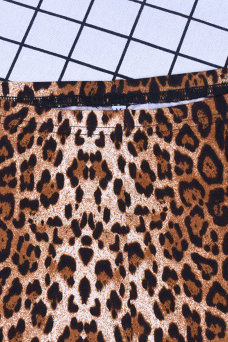 Leopard Flared Pants