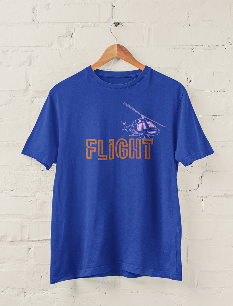 Helicopter Flight Graphic Tee