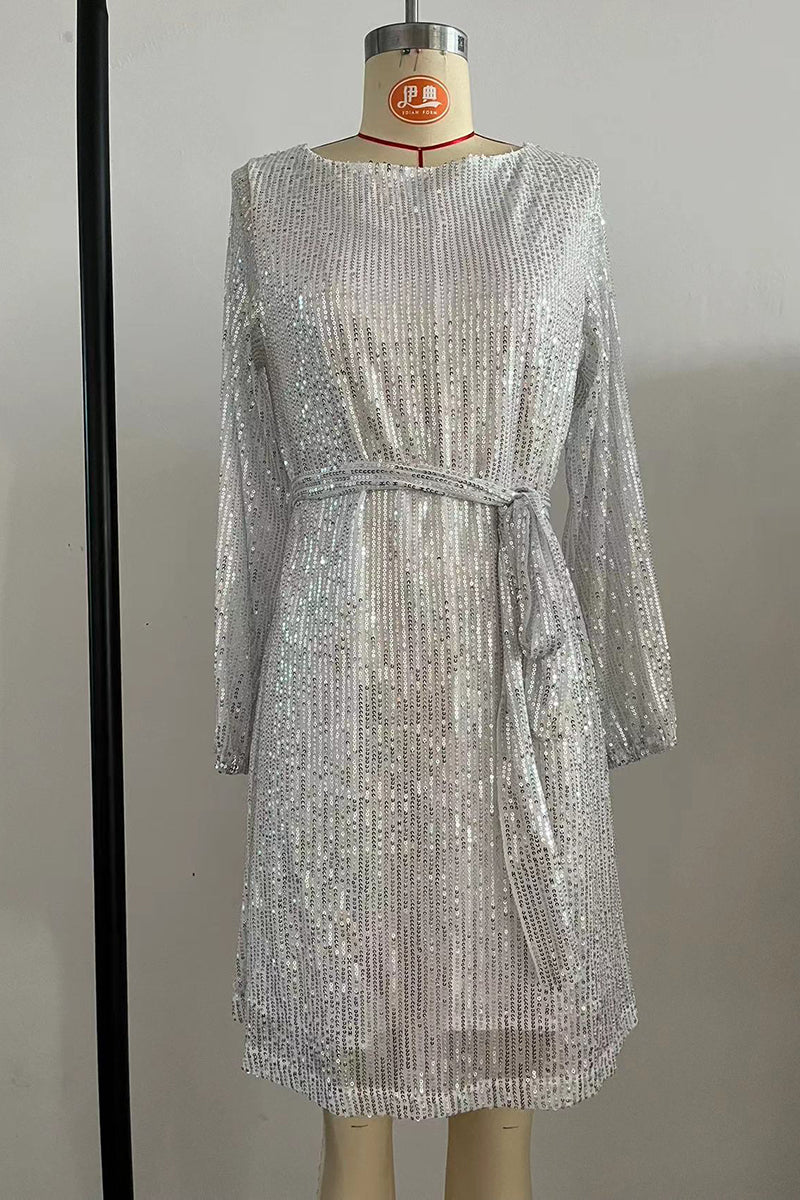 Sparkling Sequin Mini Dress