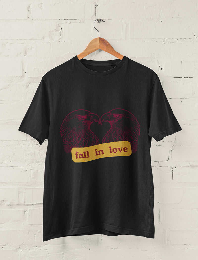 Fall in Love Eagle Duo Tee