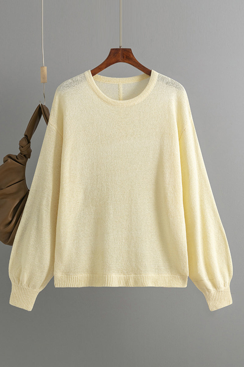 Crewneck Knit Sweater