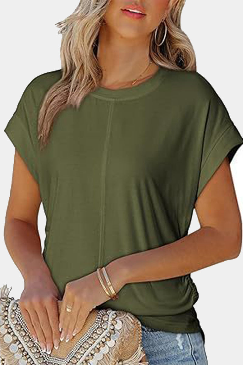 Casual Round Neck Tee