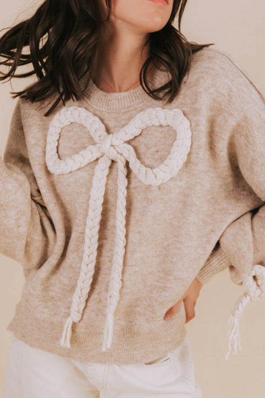 Bow Knit Sweater
