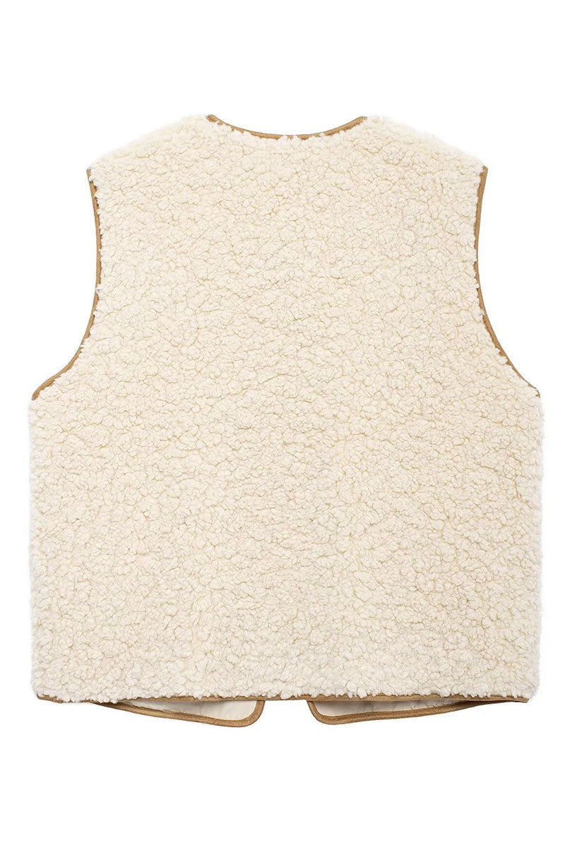 Fleece Tie-Front Vest