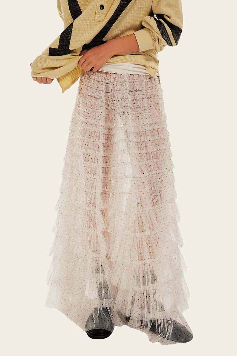 Layered Tulle Skirt