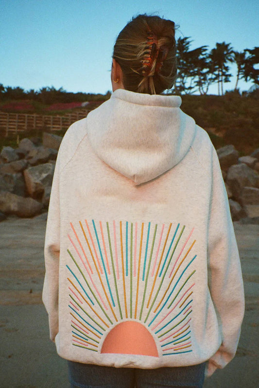 Graphic Drawstring Hoodie