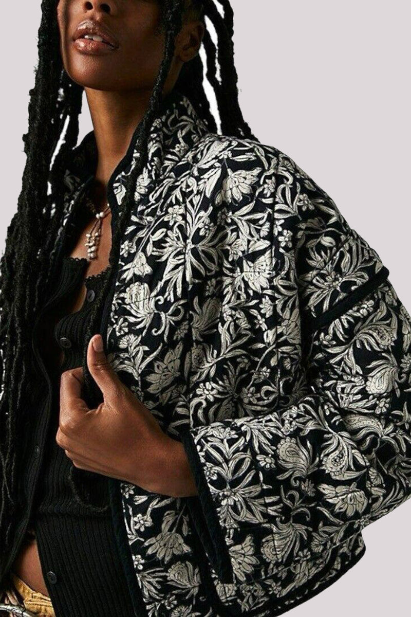 Floral Quilted Jacket