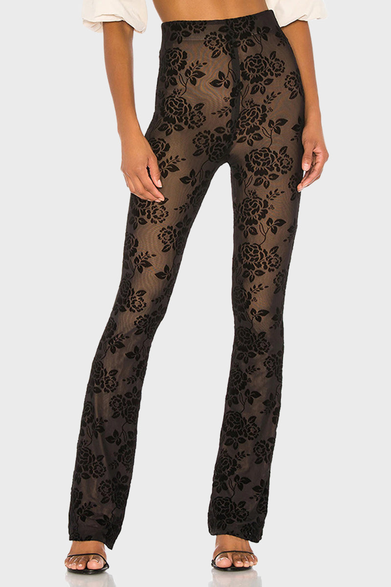 Sheer Mesh Pants