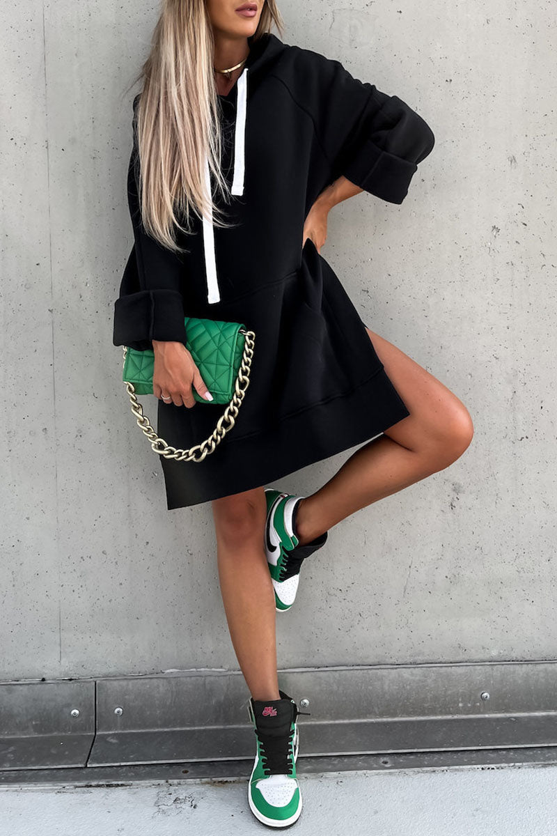 Oversized Hoodie Dress