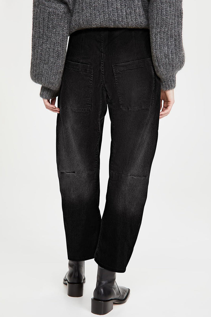 Tapered Denim Pants