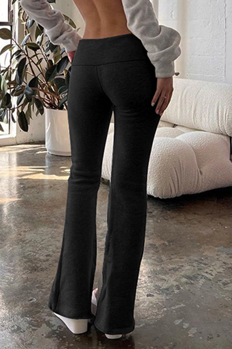 Flared Casual Pants