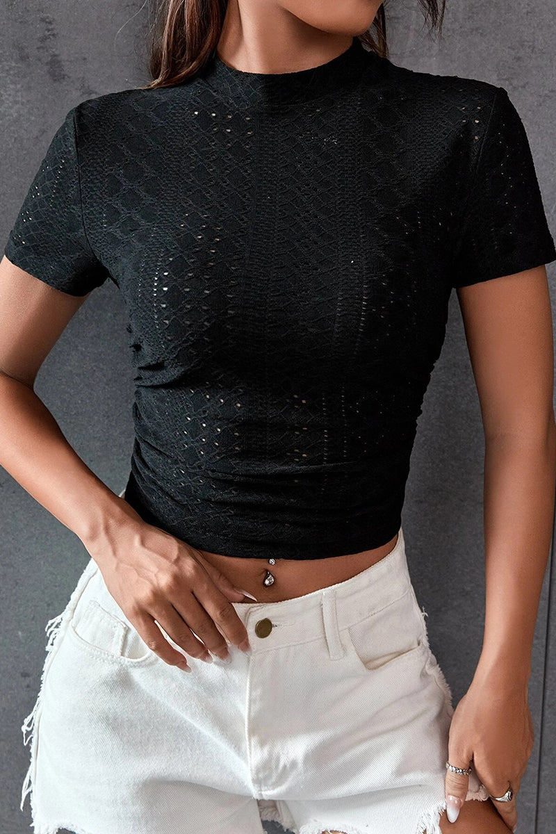 Cutout Crop Top