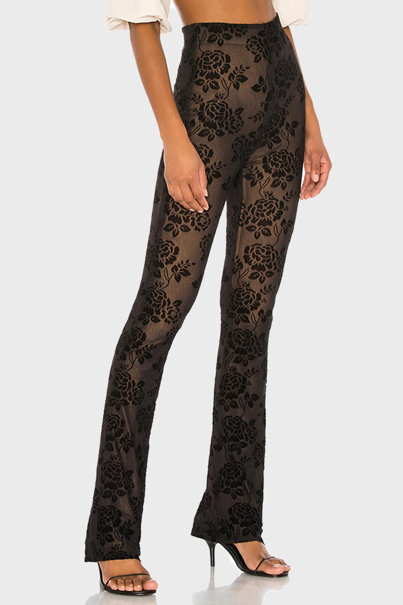 Sheer Mesh Pants